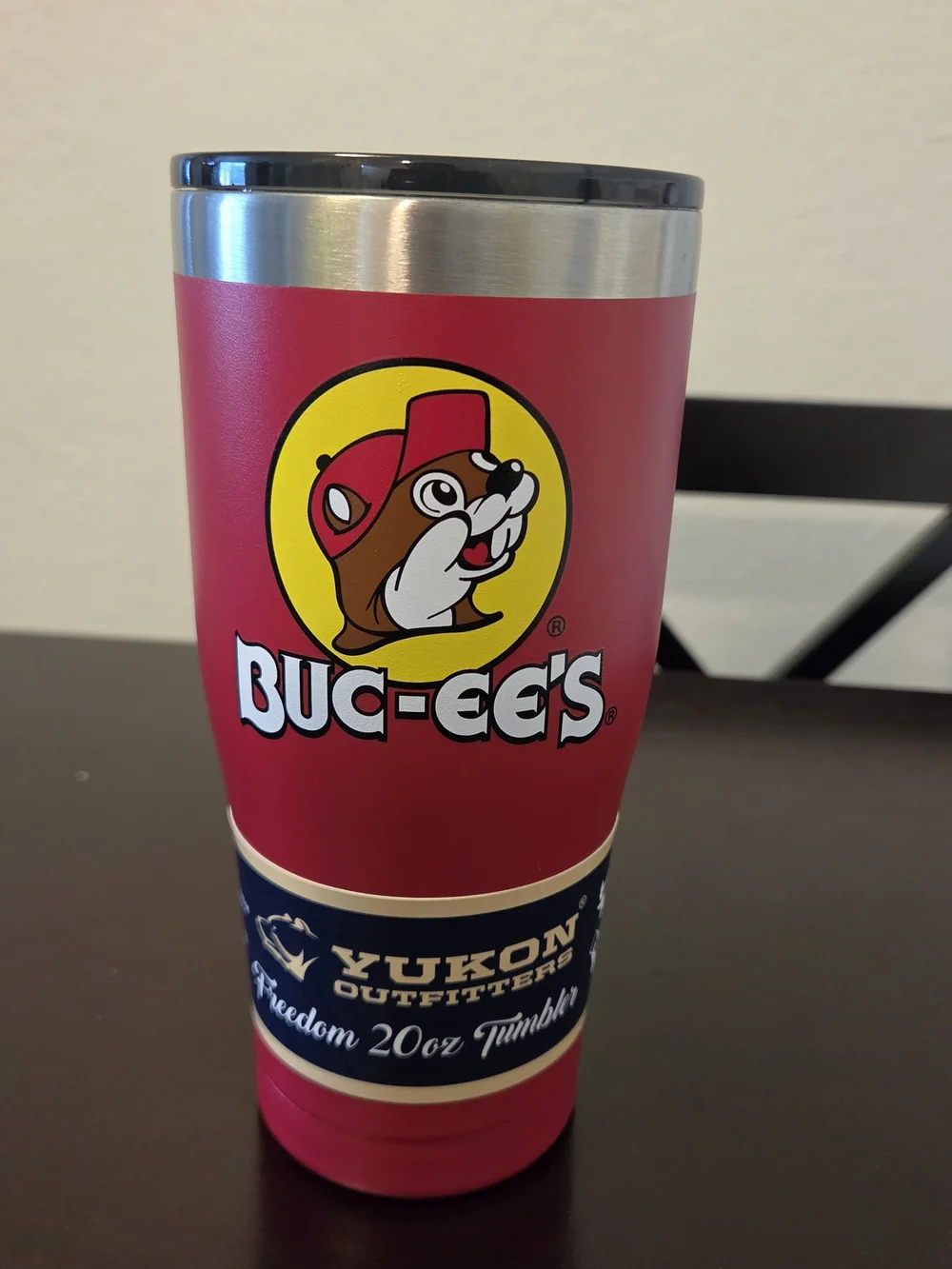 Buc-ee's Red Insulated Travel Tumbler by Yukon Outfitters